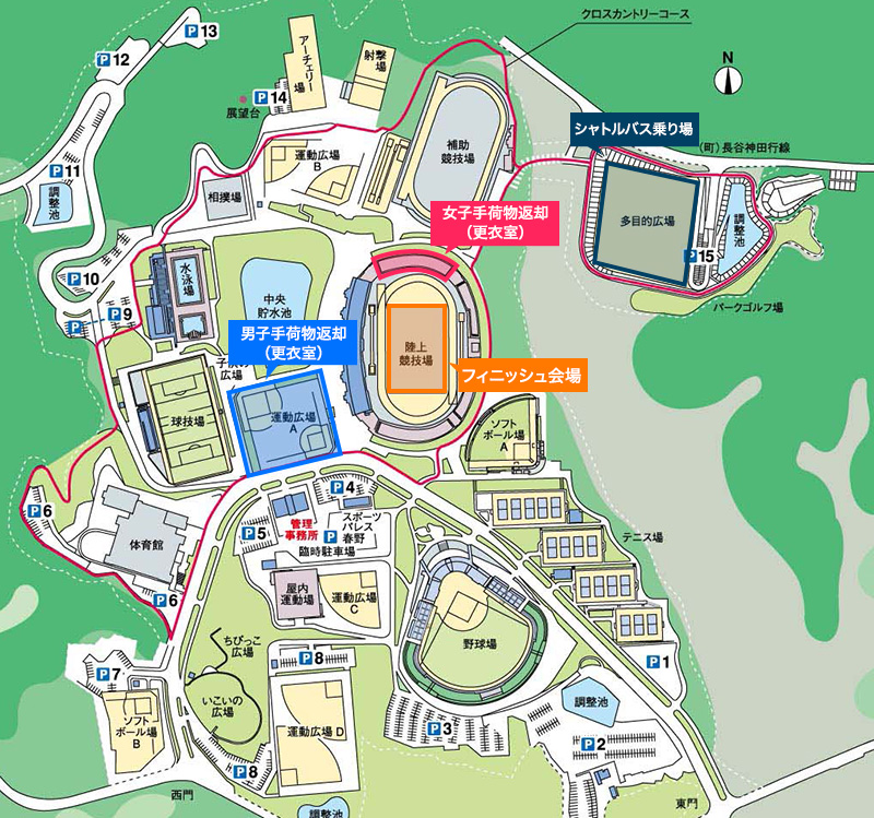 2026大会会場マップ
